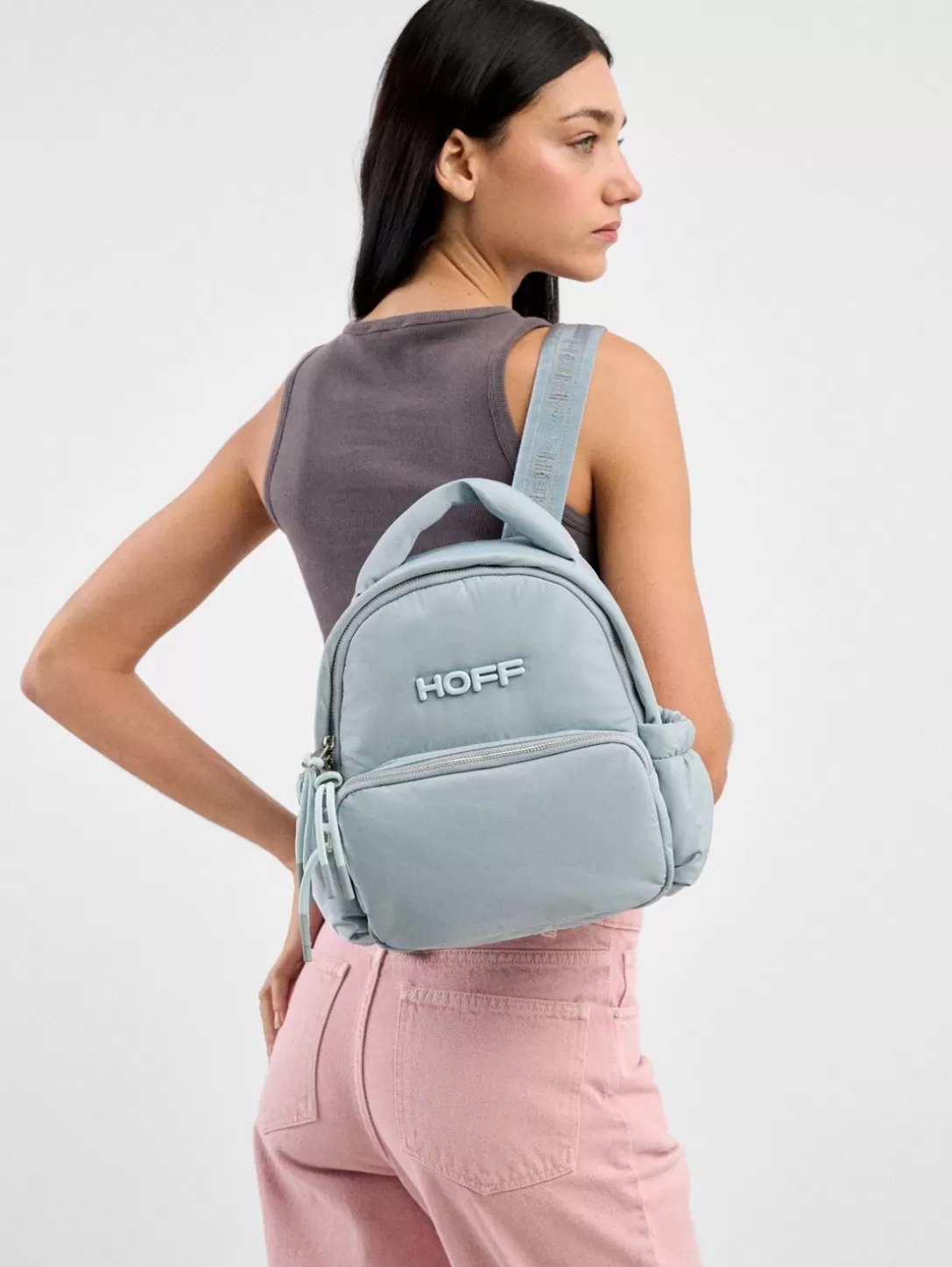 HOFF Backpack Nuptse Soft Blue Discount