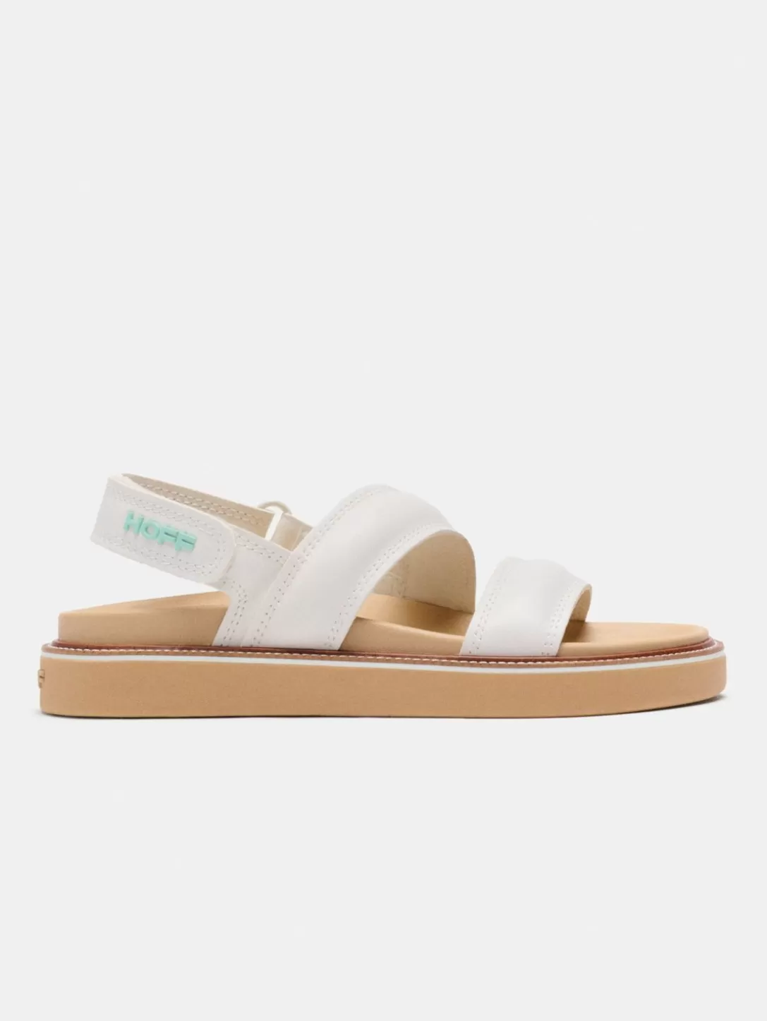 HOFF Sandal Leather Road Off White Hot
