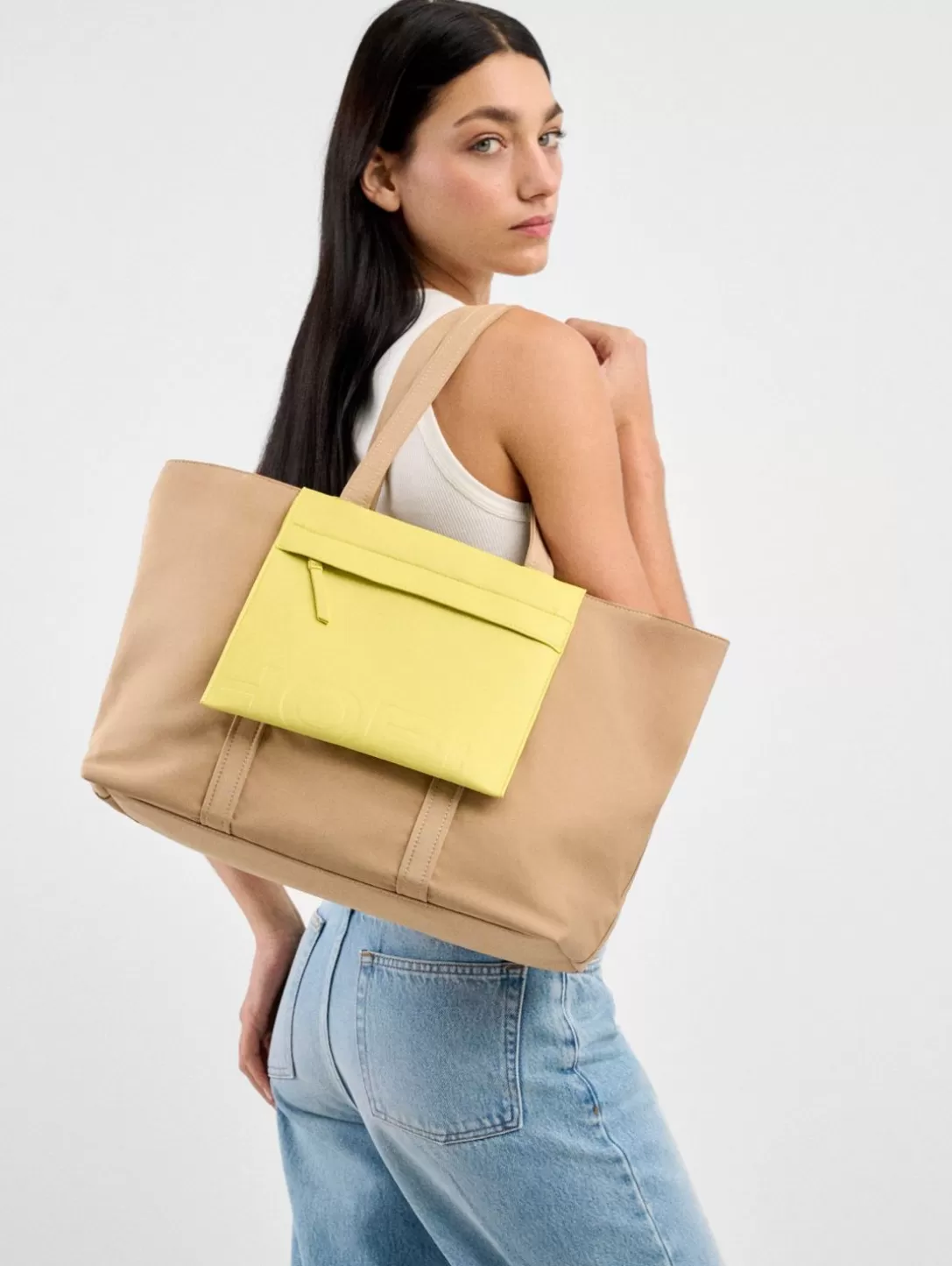 HOFF Shopper Nylon Daily Camel Fashion