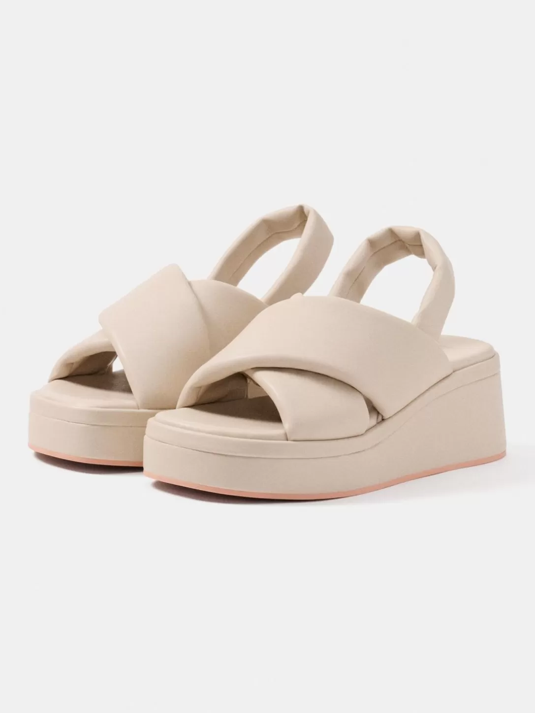 HOFF Wedge Sandal Mahon Off White Discount